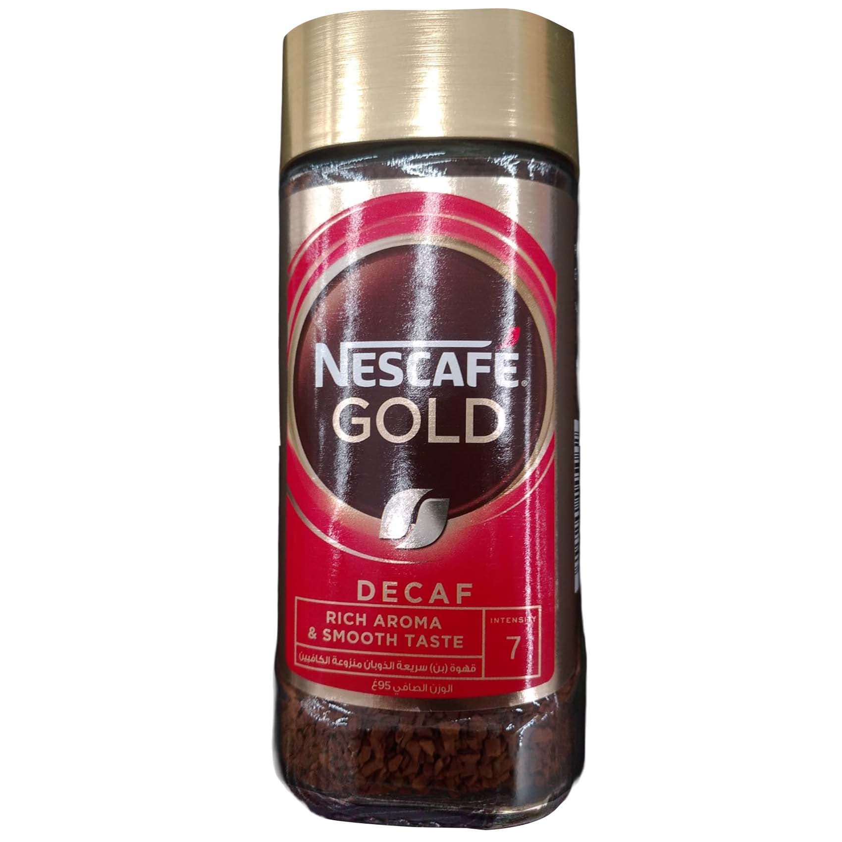 Buy Nescafe Gold Blend Decaff Coffee 95g Online Carrefour Kuwait
