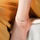 Aiwanto Beach Anklet for Women's Fashion Ankle Chain Gift (Rose Gold)