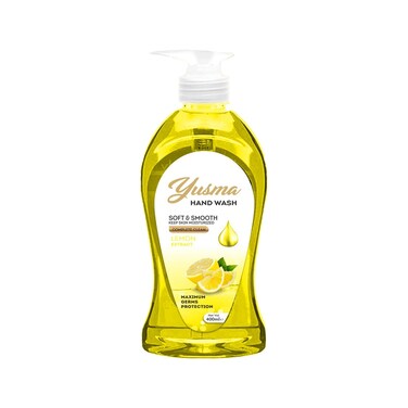 Yusma Hand Wash Lemon Extract 400 ml