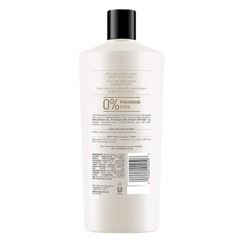 Tresemme Macadamia Oil Wheat Protein Conditioner 650ml