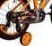 Vego Galaxy Kids Road Bike With Basket 16 Inch, Orange