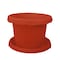 Elhelal and Golden Star Romanian Plant Pot - 30 Cm - Brown