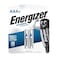 Energizer Ultimate AAA Lithium Batteries 1.5V (92BP) - Pack of 2