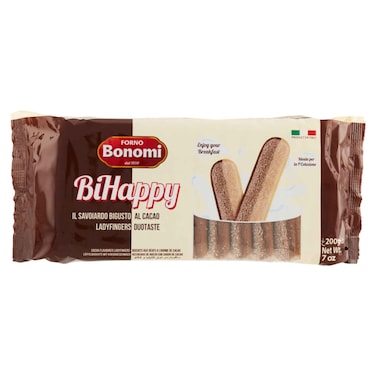 Forno Bonomi Bihappy Ladyfingers Cookies 200g