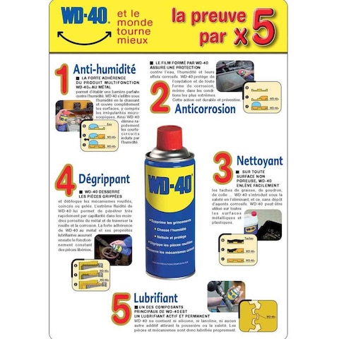 WD-40 Multi-Use Aerosol Clear 200ml