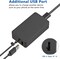 Ntech Surface Pro Charger, Surface Book Charger 44W 15V 2.58A Power Supply Compatible Microsoft Surface Pro 6 Pro 5 Pro 4 Pro 3 Surface Laptop 1/2 Surface Go With Travel Case