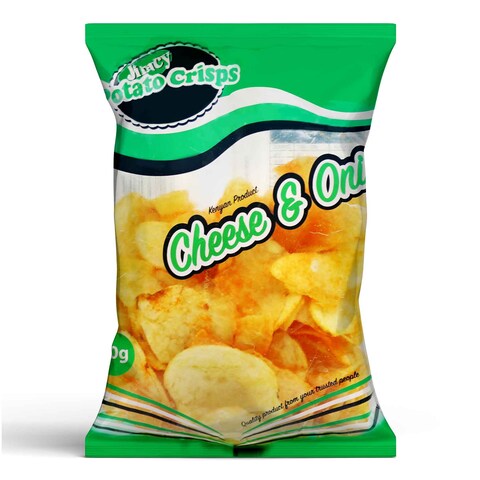 Jimcy Cheese And Onion Potato Crisps 50g