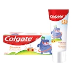 Buy Colgate Kids Fluoride Free Artificial Free Toothpaste 3-5 Years 60ml in UAE