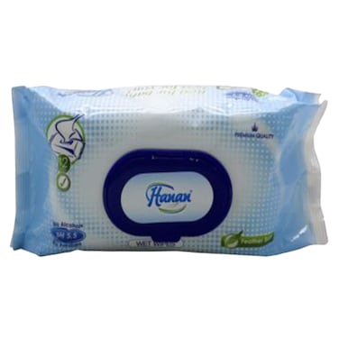 Hanan Baby &amp; Facial Wet Wipes 72&#39;S