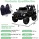 RBWTOYS - Power Electric 2022 Jeep Gravity XXL  12V Battery &amp; Two Seats S609 (BLACK) 130x85x78cm.