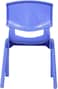 Rbwtoys Plastic Kids Chair, Durable And Lightweight, 40cm Height Seat, Indoor Or Outdoor Use For Boys Girls RW-17109, Blue