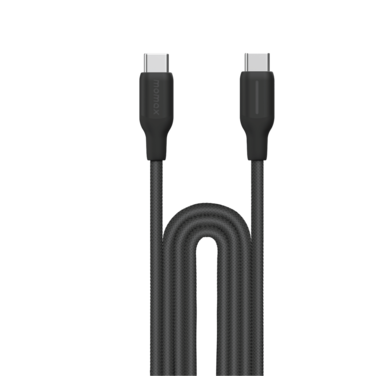 Momax 1-Link Flow CC USB-C to USB-C Braided Cable 2m 100W - Black