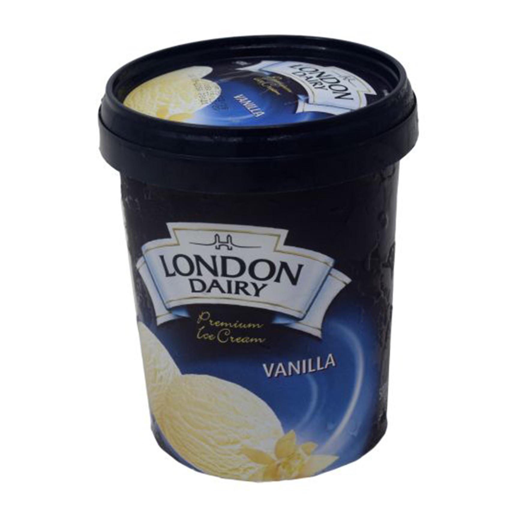 London Dairy Premium Vanilla Ice Cream 500ml