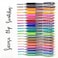 Zebra Pen Sarasa Clip Retractable Gel Pen Fine Point 0.5mm Blue Ink 12 Pack