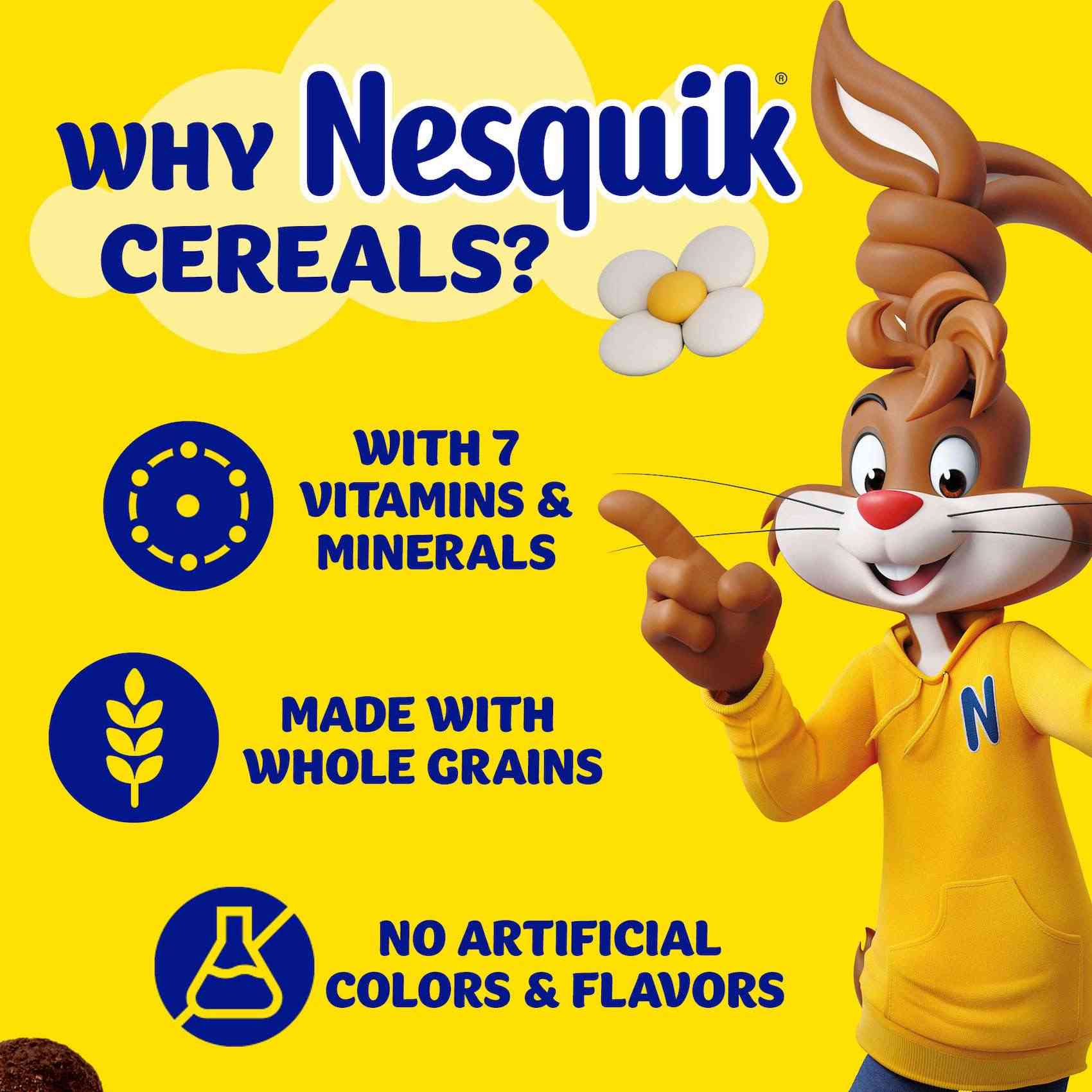 Nestle Nesquik Chocolate Breakfast Cereal 30g