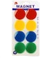 Generic Mounting Magnetic Button 4 Colors For Magnetic White Board, Set Of 8