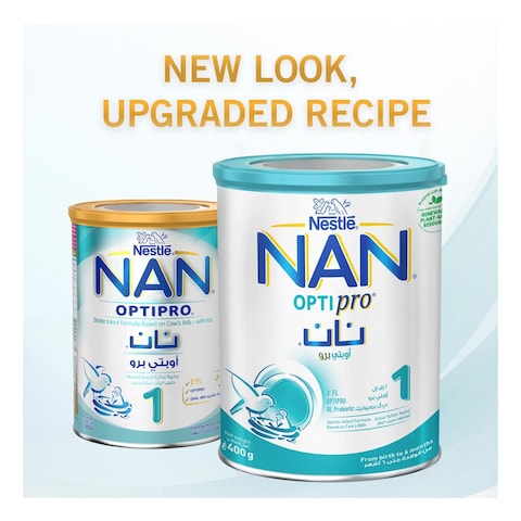 Nestle NAN Optipro 1 Starter Infant Formula Up To 6 Months 400g