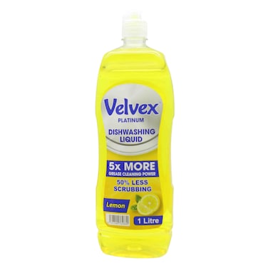 Velvex Lemon Dishwashing Liquid 1L