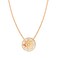 Aiwanto Round Shape Pendant Necklace