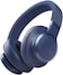 JBL Live 660NC, Wireless Over-Ear Noise Cancelling Headphones With Long Lasting Battery And Voice Assistant, Blue