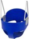 RBWTOYS Outdoor New Solid Color Toddler Swing  with High Back safety seat.  Model RW-13126. Blue
