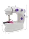 Olliwon 4-In-1 Portable Sewing Machine White