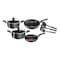 Tefal G6 Super Cook Cookware Set Black 9 PCS