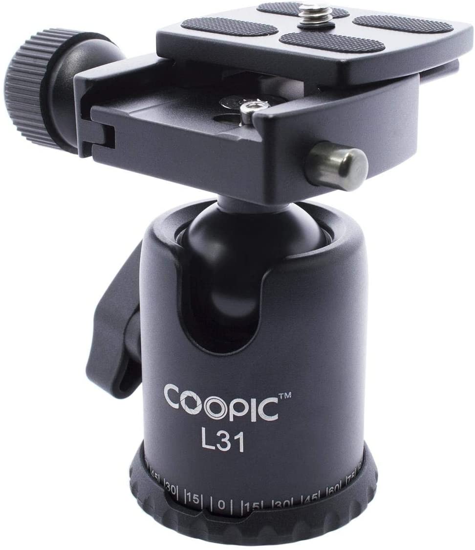 Coopic Coopic L31 Tripod Fluid Ball Head 360 degree
