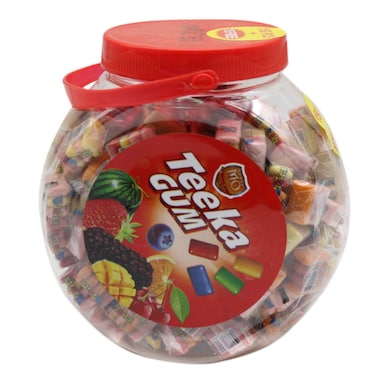Teeka Gum Fruit Candy 150 Pieces + 15 Pieces Free