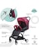 Moon Compact - Cabin Stroller, Dark Red