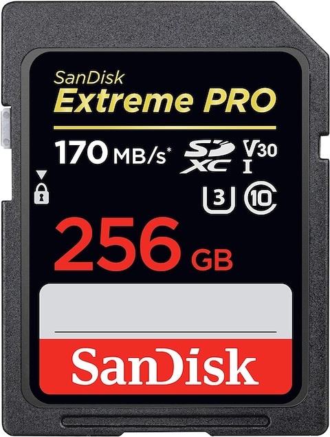 SanDisk 256GB Extreme PRO SDXC Memory Card - SDSDXXY-256G-GN4IN