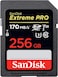 SanDisk 256GB Extreme PRO SDXC Memory Card - SDSDXXY-256G-GN4IN