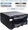 DMK Power Np-F970/Np-F960 Battery 10400mAh For LED Video Light And Monitor Only. (Not For Cameras)