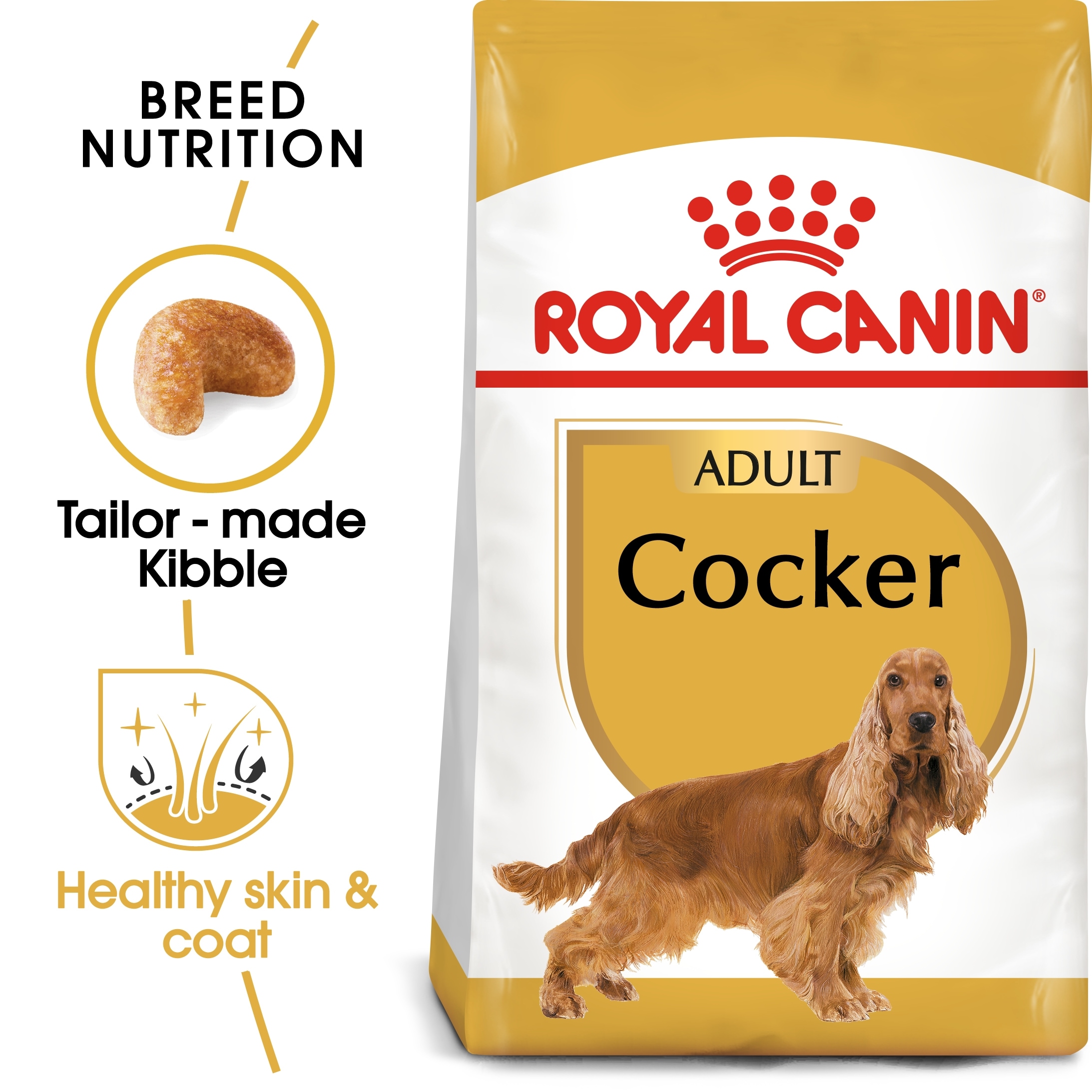 Buy Breed Health Nutrition Cocker Adult 3 KG Online | Carrefour UAE