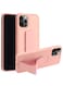 Zolo Finger Grip Holder and standing cover with Car Magnetic Multi-function Shockproof Protective Case Cover For iphone 12 Pro Pink