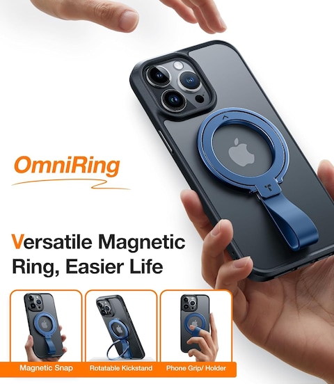 Torras Omniring (X003W140RZ) Magnetic Phone Grip Holder MagSafe Ring For All Phones Blue