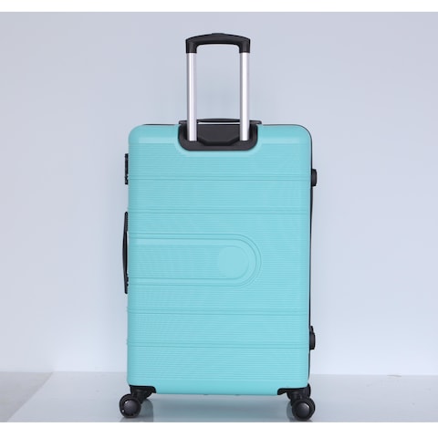 STARLIFE 3 Piece ABS Hard side Trolley Luggage Set Spinner Wheels with Number Lock