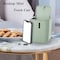 Generic Bathroom Accessory Set - 4 Piece Grey Bathroom Accessories Set With Trash Can, Soap Dish, Soap Dispenser, Toothbrush Cup, Bathroom Decor Sets With Desktop Small Trash Can - Green Stripe
