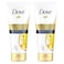 Dove Protein Super 1 Min Conditioner With Keratin Clear 180ml Pack of 2