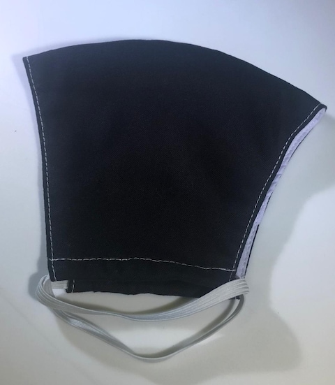 Pikkaboo Washable Mask - Kids Plain Black