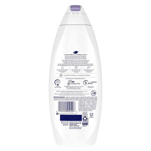 Dove Lavender Oil And Chamomile Body Wash 650ml