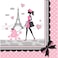 Party In Paris Luncheon Napkins 18 pcs