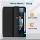 TRON Case Compatible with iPad Pro 11 Case 2022/2021/2020 with Pencil Holder, For iPad Pro 11 Inch Case 3rd/2nd Generation, Trifold Stand Protective Case with Soft TPU Back, Auto Wake/Sleep, Black
