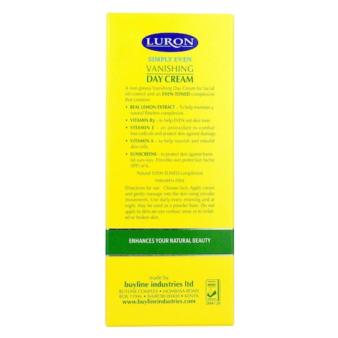 Luron Face Cream Vanishing Day 50Ml