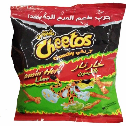 CHEETOS FLAMIN HOT LEM CHIPS 26G