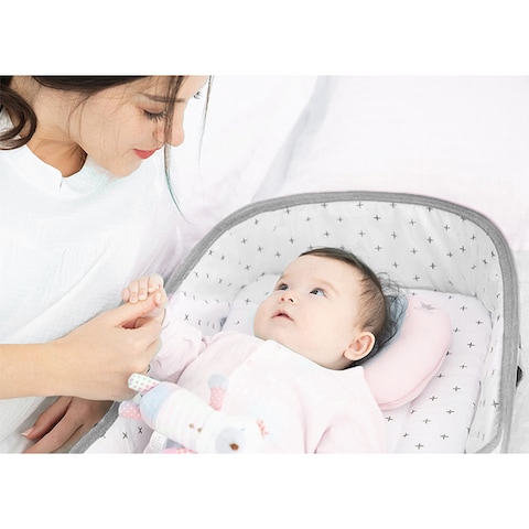 Sunveno Portable Baby Bed &amp; bag - Grey