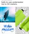 Spigen Aqua Shield Waterproof Pouch Bag A620, Dry Bag With Adjustable Waist Strap For Beach Swimming Fishing Camping Canoeing Hiking Kayaking Paddle Boarding &amp; Boating - Cactus Green (2 Pack)