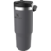 Stanley Classic IceFlow Flip Straw Double Walled Insulated Tumbler 0.89L, Stainless-Steel, Leak-Proof Flip Straw, Easy to Carry Handle, Dishwasher safe &amp; BPA Free. Charcoal.