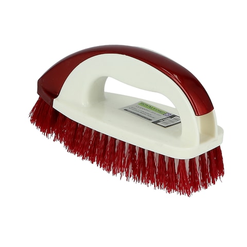 Royalford Rf6988 Cleaning Brush - Ergonomic Stiff Bristles &amp; Non-Slip Grip Ideal For Removing Stubborn Stains, Perfect On Floor, Carpet, Bathroom, Washroom, &amp; More