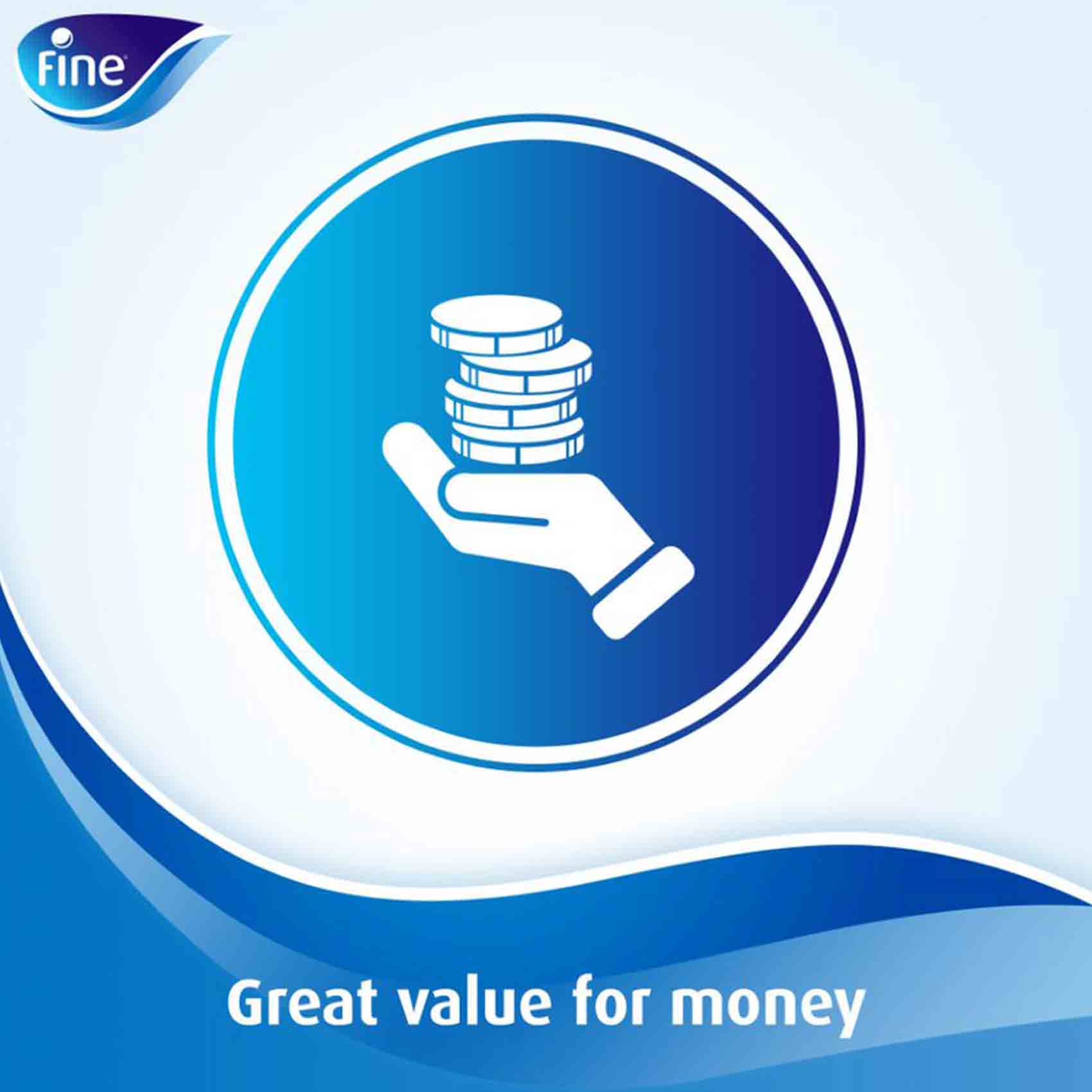 Fine Fluffy Facial Tissues 170 Sheet 2 Ply 10 Pieces product thumbnail 3